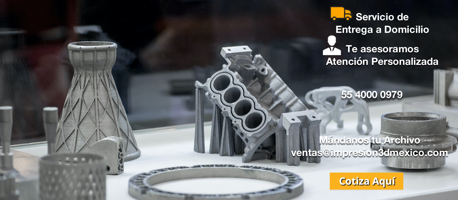 Impresión 3D entraga a domicilio